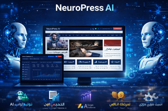 NeuroPress AI – الجريدة العربية المدعومة بالذكاء الاصطناعي
